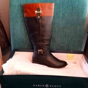 Wide calf Karen Scott boots